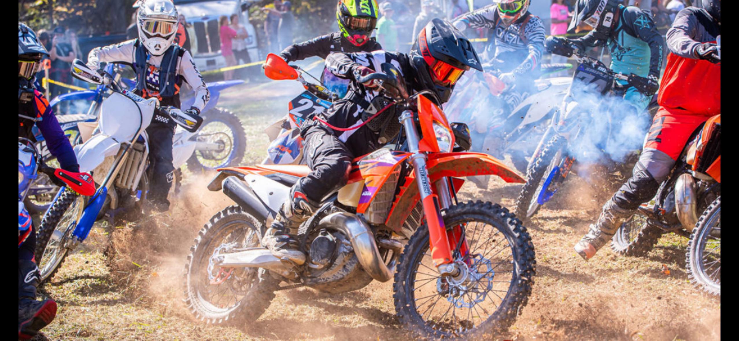 Hare scramble start
